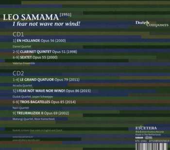 2CD Matangi Quartet: I Fear Not Wave Nor Wind!