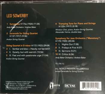 CD Leo Sowerby: The Paul Whiteman Commissions & Other Early Works