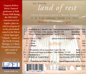 CD Leo Sowerby: Land Of Rest