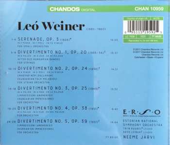CD Estonian National Symphony Orchestra: Five Divertimentos | Serenade