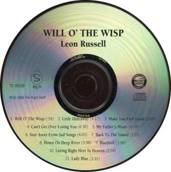 CD Leon Russell: Will O' The Wisp