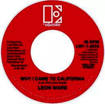 Why I Came To California / Rockin' You Eternally