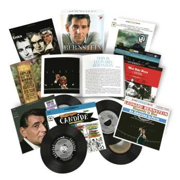 11CD/Dobozkészlet Leonard Bernstein: 10 Album Classics