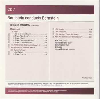7CD/Dobozkészlet Leonard Bernstein: Bernstein Conducts Bernstein: Stage Works • Symphonies • Ballets • Choral Works • Songs