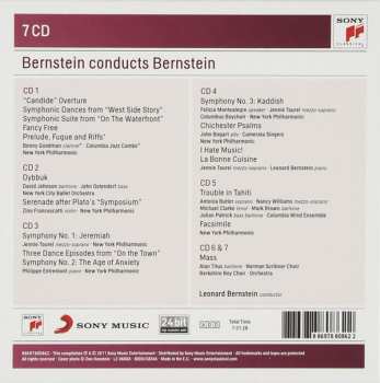 7CD/Dobozkészlet Leonard Bernstein: Bernstein Conducts Bernstein: Stage Works • Symphonies • Ballets • Choral Works • Songs