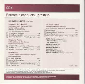 7CD/Dobozkészlet Leonard Bernstein: Bernstein Conducts Bernstein: Stage Works • Symphonies • Ballets • Choral Works • Songs