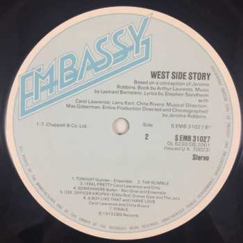 LP Leonard Bernstein: West Side Story
