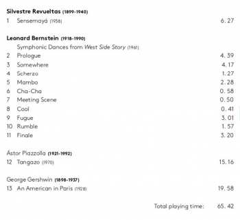 SACD Leonard Bernstein: Music Of The Americas