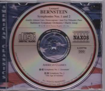 CD Leonard Bernstein: Symphonies Nos. 1 And 2