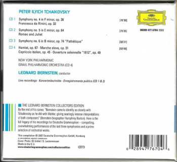 4CD/Dobozkészlet Pyotr Ilyich Tchaikovsky: Symphonies Nos. 4, 5 & 6 "Pathétique" | "1812" Overture | Romeo & Juliet | Francesca Di Rimini