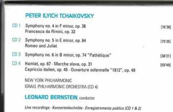 4CD/Dobozkészlet Pyotr Ilyich Tchaikovsky: Symphonies Nos. 4, 5 & 6 "Pathétique" | "1812" Overture | Romeo & Juliet | Francesca Di Rimini