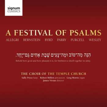 Album Leonard Bernstein: Temple Church Choir - A Festsival Of Psalms