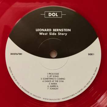 LP Leonard Bernstein: West Side Story (The Original Sound Track Recording) CLR