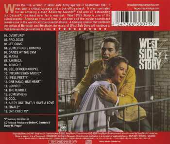 CD Leonard Bernstein: West Side Story (The Original Sound Track Recording) LTD