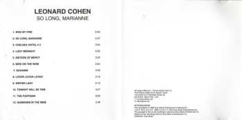 CD Leonard Cohen: So Long Marianne