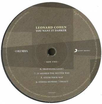 LP Leonard Cohen: You Want It Darker