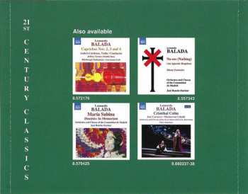 CD Leonardo Balada: Caprichos Nos. 1 And 5