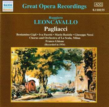 Album Orchestra Del Teatro Alla Scala: Pagliacci