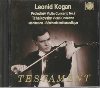Album Sergei Prokofiev: Violin Concerto No.2 - Violin Concerto - Méditation - Sérénade Mélancolique