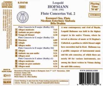 CD Nicolaus Esterházy Sinfonia: Flute Concertos Vol. 2