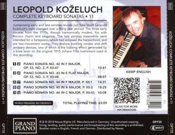 CD Leopold Koželuh: Complete Keyboard Sonatas • 11