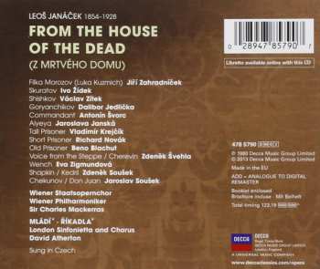2CD Wiener Philharmoniker: From The House Of The Dead