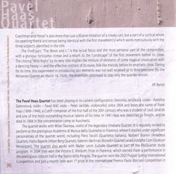 CD Pavel Haas Quartet: 'Intimate Letters' · String Quartet No. 2