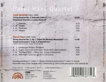 CD Pavel Haas Quartet: 'Intimate Letters' · String Quartet No. 2