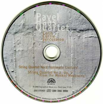 CD Pavel Haas Quartet: 'Intimate Letters' · String Quartet No. 2
