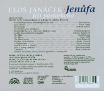 2CD Leoš Janáček: Jenůfa