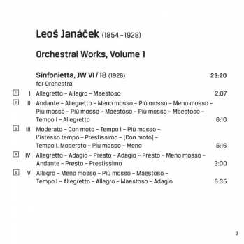 SACD Edward Gardner: Orchestral Works, Vol. 1 Suite From 'The Cunning Little Vixen', Sinfonietta, Capriccio