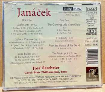 2CD Jose Serebrier: Sinfonietta / Lachian Dances / Taras Bulba