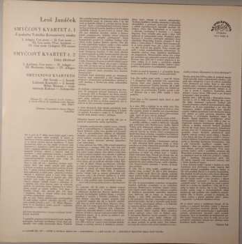 LP Leoš Janáček: Smyčcové Kvartety (85/1)