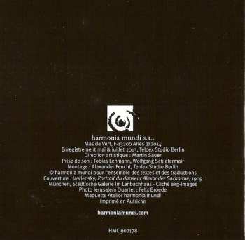 CD Bedřich Smetana: String Quartets Nos. 1 & 2 / String Quartet No. 1 'From My Life'