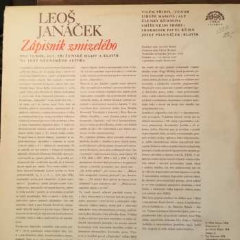 LP Leoš Janáček: Zápisník Zmizelého