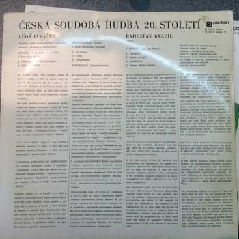 LP Leoš Janáček: Thema con Variazioni Sonata 1. X. 1905"