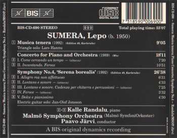 CD Paavo Järvi: Musica Tenera / Piano Concerto / Symphony No. 4, "Serena Borealis"