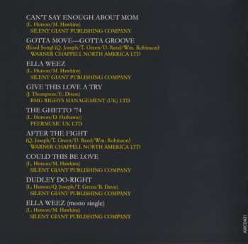 CD Leroy Hutson: The Man!