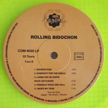 LP Les Bidochons: Sales Gueules CLR