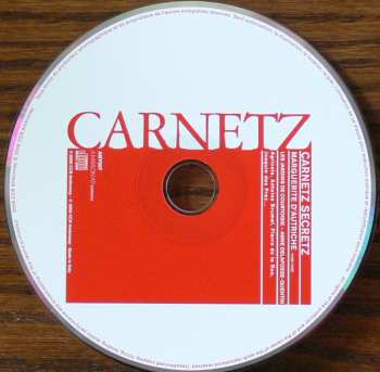 CD Les Jardins de Courtoisie: Carnetz Secretz - Marguerite d'Autriche