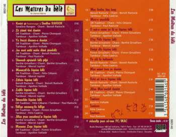 CD Les Maîtres Du Bèlè: Tambours De Martinique