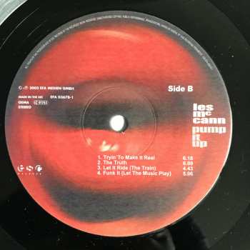 LP Les McCann: Pump It Up