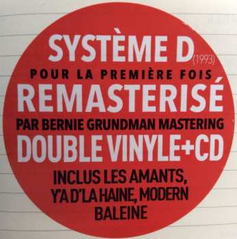 2LP/CD Les Rita Mitsouko: Systeme D