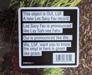 LP Les Savy Fav: Oui, LSF CLR