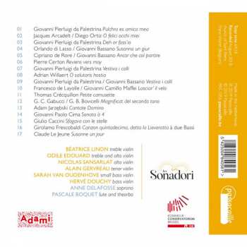 CD Anne Delafosse-Quentin: Cantate Violini! - Florid Early Baroque Songs And Polyphony