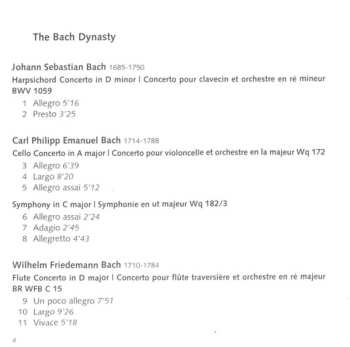 CD Christophe Rousset: The Bach Dynasty