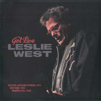 4CD/Dobozkészlet Leslie West: Got Live