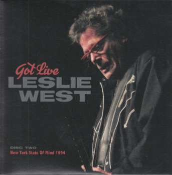 4CD/Dobozkészlet Leslie West: Got Live