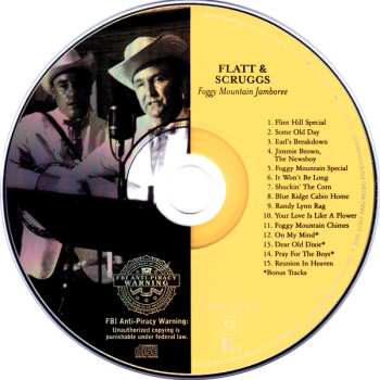 CD Flatt & Scruggs: Foggy Mountain Jamboree