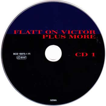 6CD/Dobozkészlet Lester Flatt: Flatt On Victor Plus More